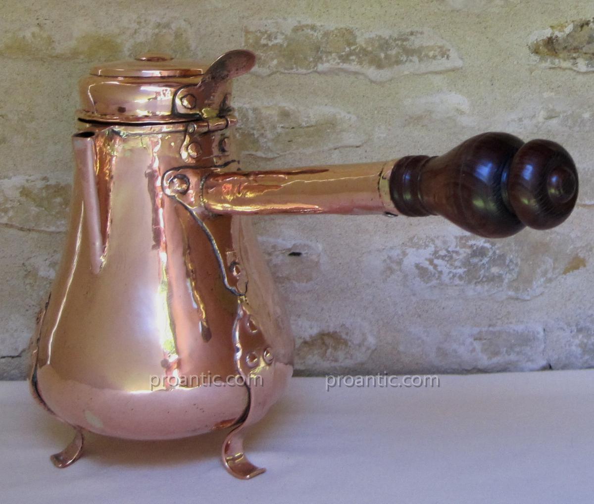 Copper Jug. 18th Century.