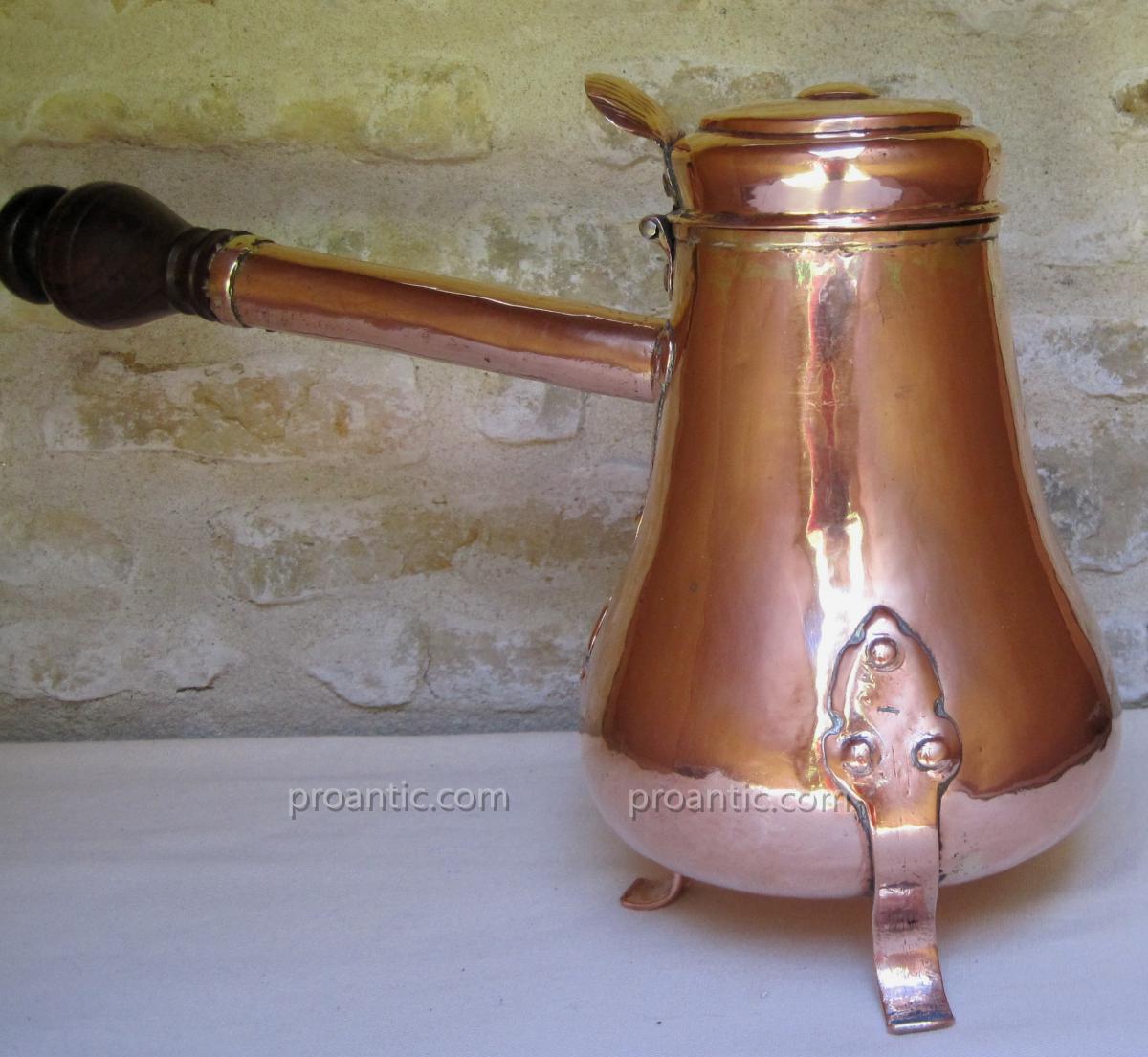 Copper Jug. 18th Century.-photo-3