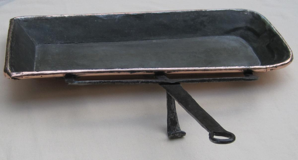 Copper Tray. 18th Century.-photo-2