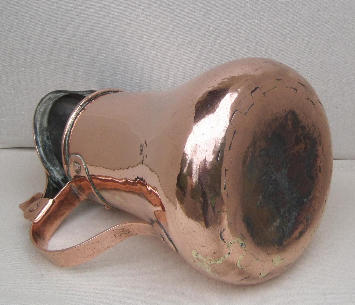 Coquemar In Copper. Eighteenth Century-photo-2