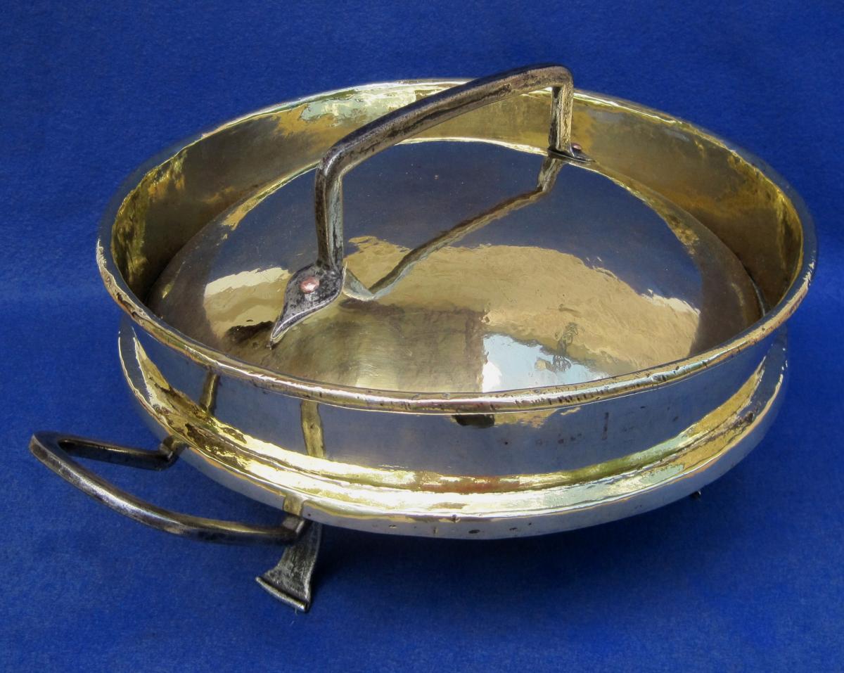 Brass Pie. Eighteenth Century-photo-3