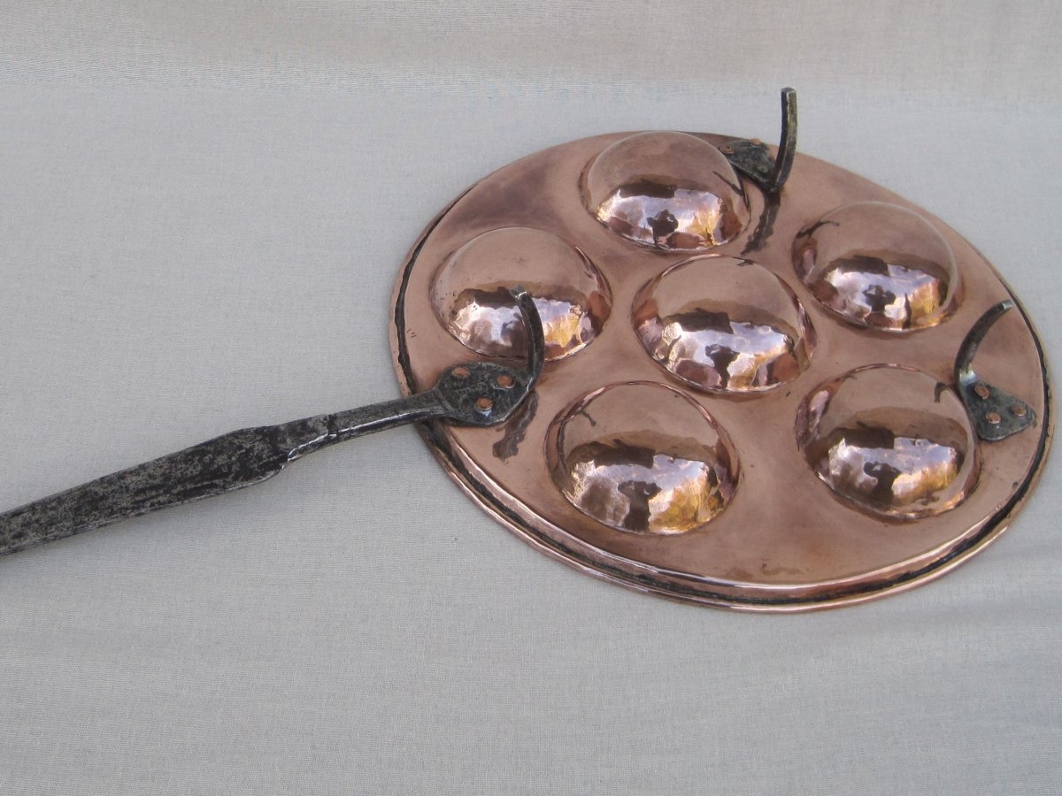 Copper Mold. Apple Cooker. 18th Century.-photo-3