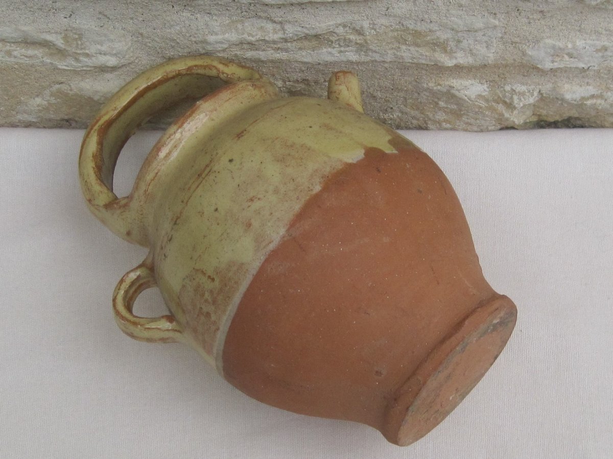 Apt Pottery? Small Jug. 19th Century.-photo-2
