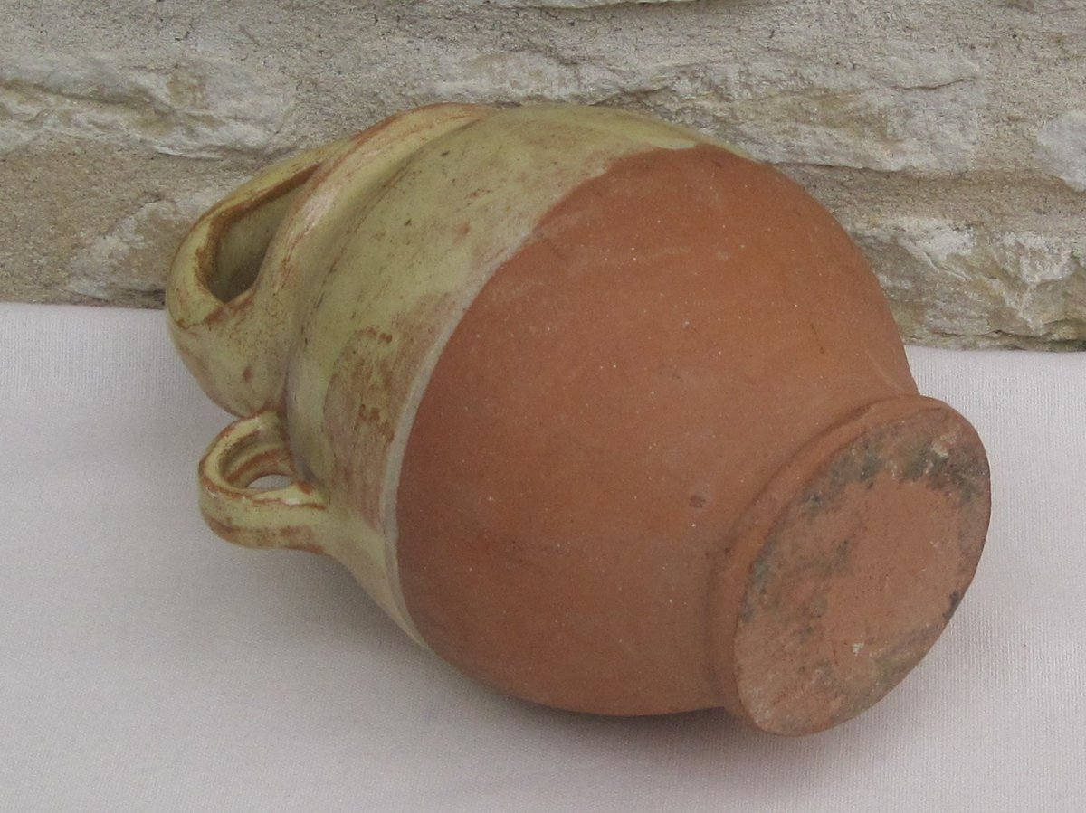 Apt Pottery? Small Jug. 19th Century.-photo-3