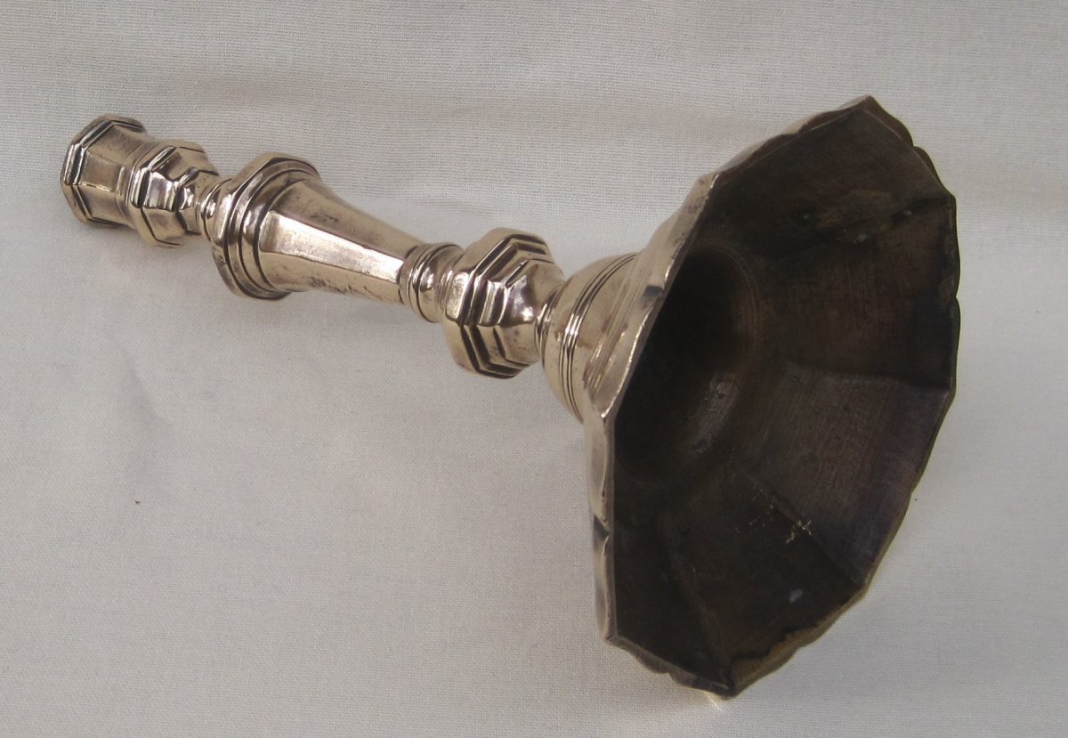 Bronze Torch. Mid 18th Century.-photo-2