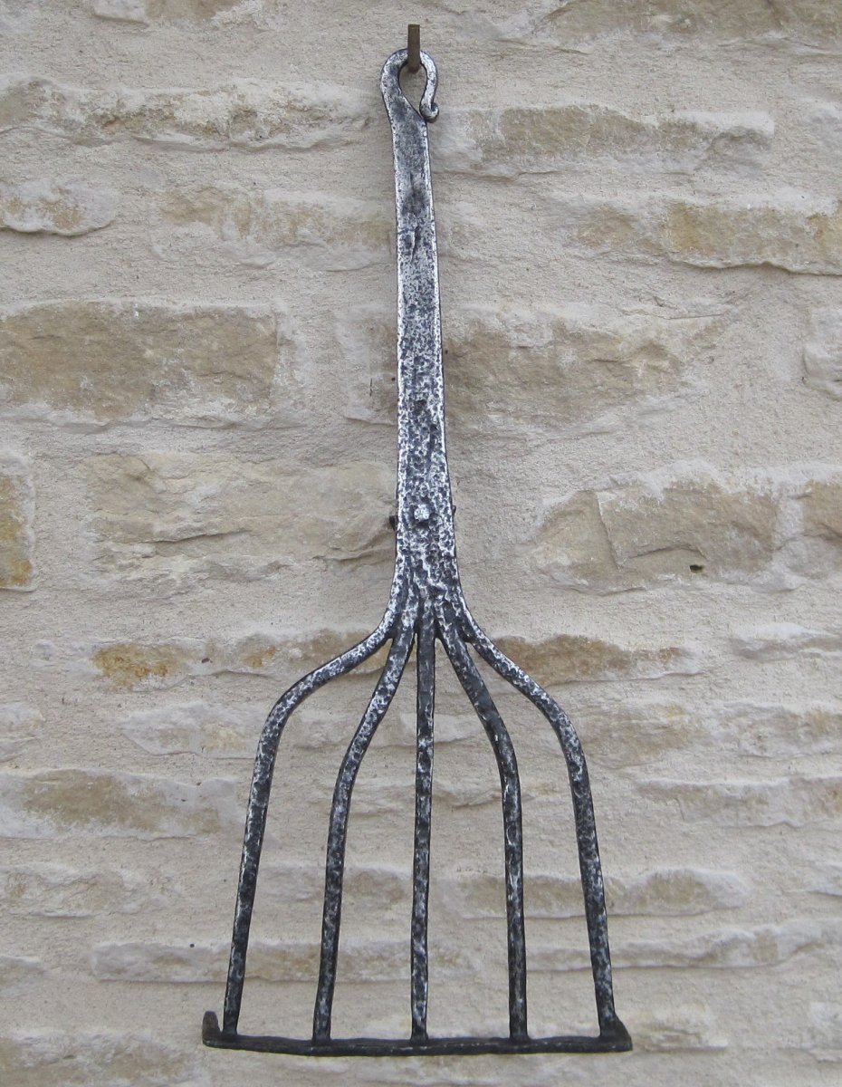 Meat Grill, Wrought Iron. 18th Century.
