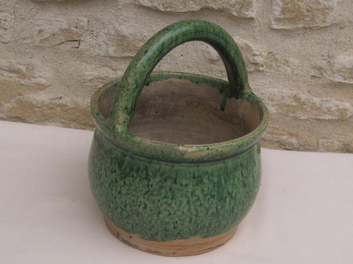 Pottery. Terracotta Heater. 19th Century.-photo-4
