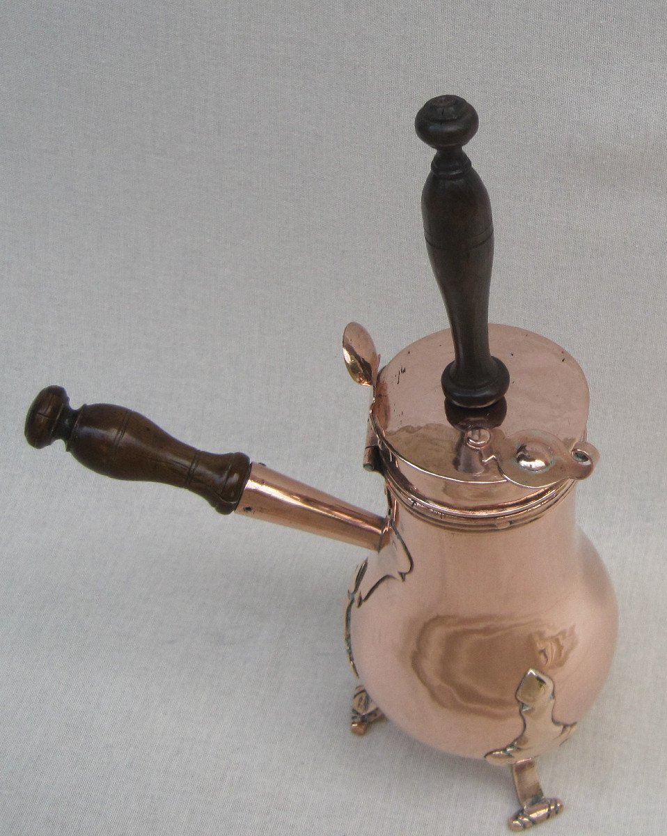 Copper Chocolate Maker. 18th Century.-photo-4