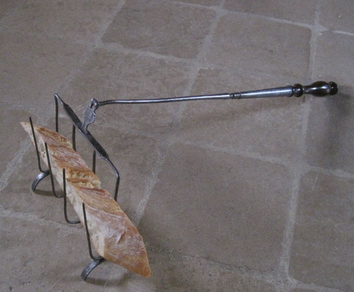 Reversible Toaster, In Wrought Iron. Late 18th-early 19th Century.-photo-4