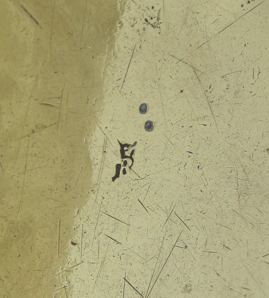 CHAUDRON en laiton. Poinçon au R couronné 1745-1749. XVIIIe s.-photo-4