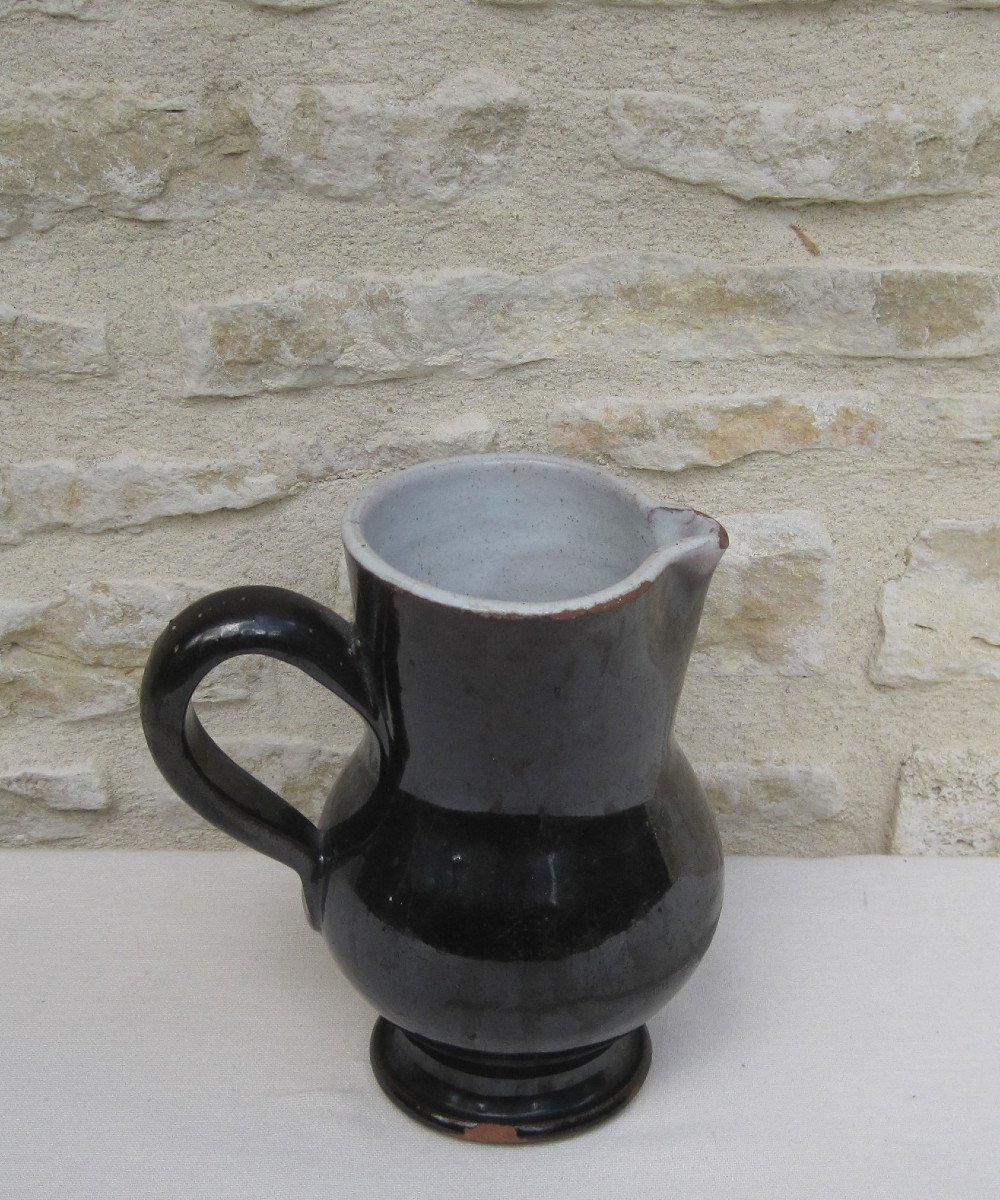 Pottery. Little Pitcher. Forge The Waters. 19th C.-photo-2