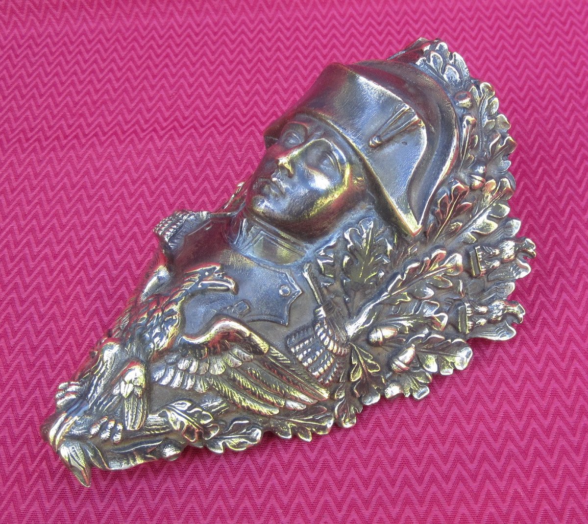 Proantic Basrelief, In Bronze. Napoleon I