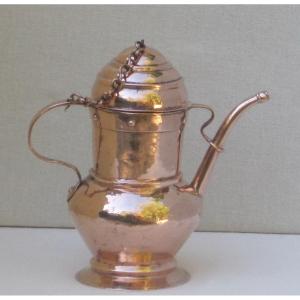 Small Table Ewer, In Copper. 17th C.