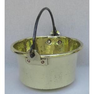 Brass Cauldron. 19th C.