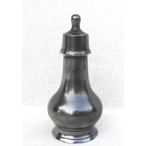 Pewter Baby Bottle. 19th Century. 