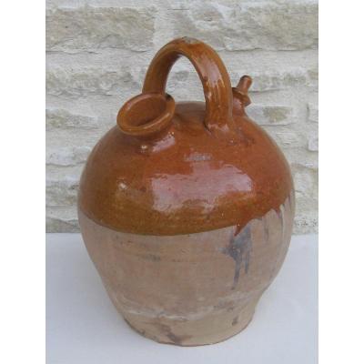 Poterie du LANGUEDOC. Gargoulette. XIXe s.