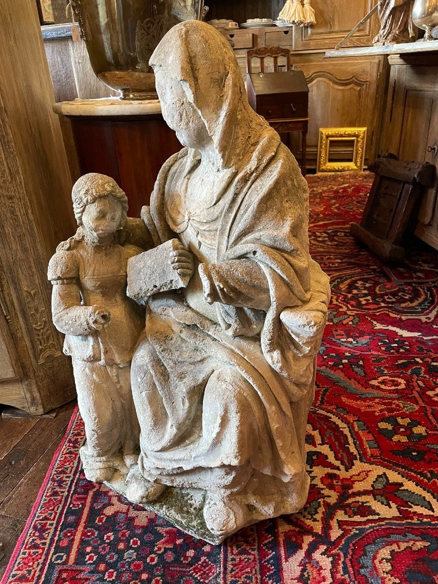 Limestone Statue-photo-2