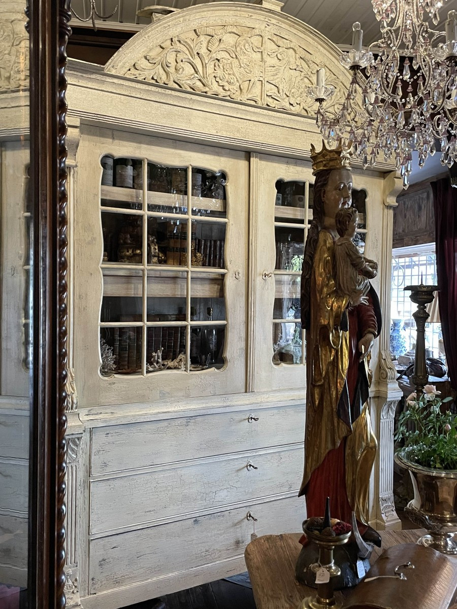 Antique Namur Cabinet Cupboard-photo-3