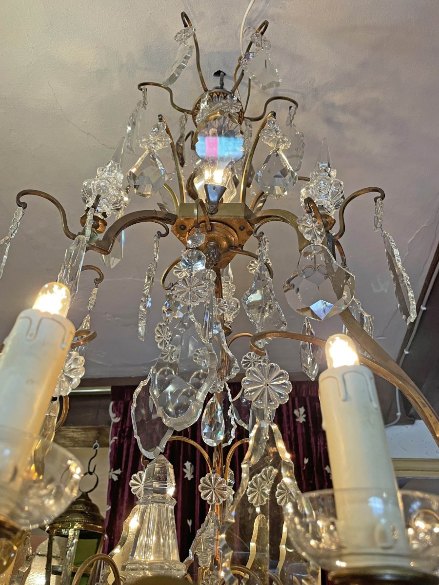 Antique French Castle Chandelier-photo-2