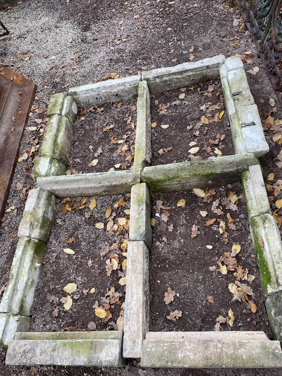 Antique Stone Cross Window