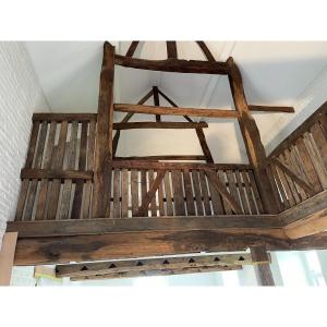 Balustrade exclusive en bois 