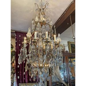 Antique lustre de château français
