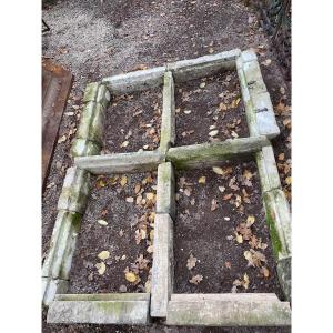 Antique Stone Cross Window