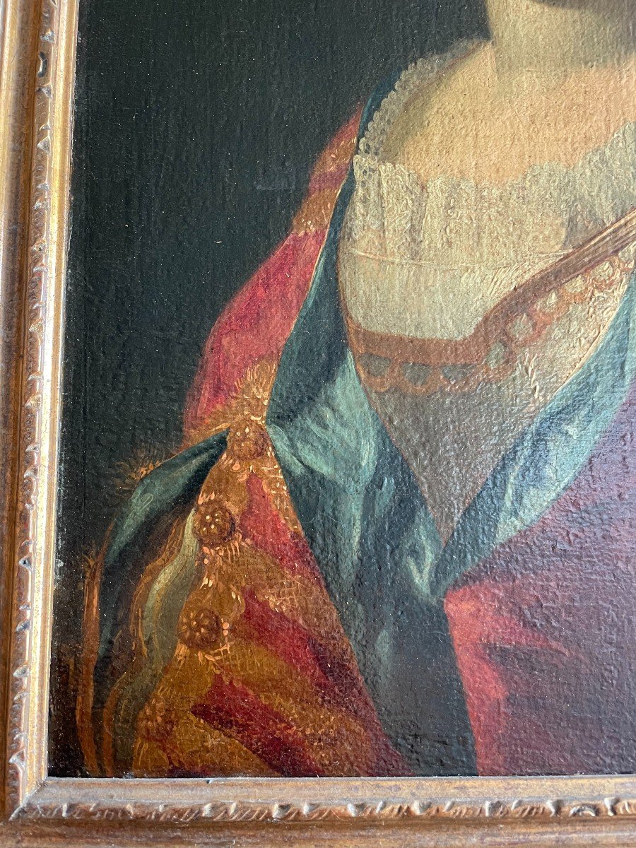 Portrait De Noble Louis XV-photo-2