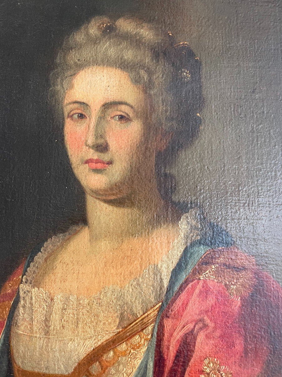 Portrait De Noble Louis XV-photo-2