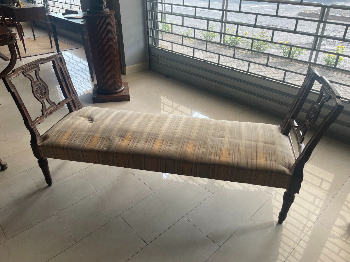 Banquette Louis XVI Italien-photo-2