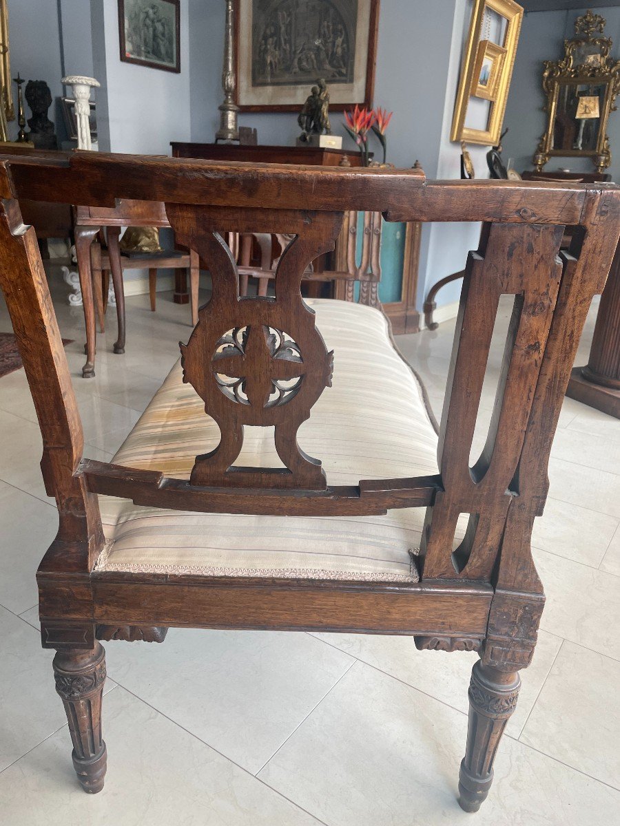 Banquette Louis XVI Italien-photo-3