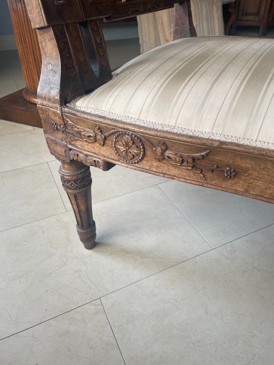 Banquette Louis XVI Italien-photo-6