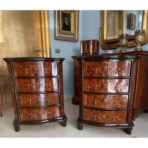 Paire De Cabinets Louis XV