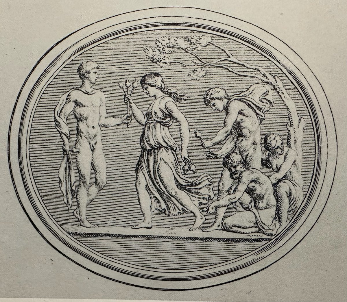 Entourage de Valerio Belli (1468-1546). Grande intaille Renaissance sur agate. -photo-4