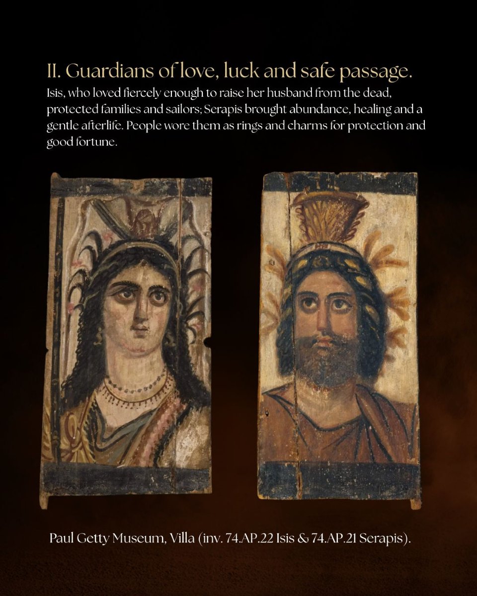 Late 19th/early 20th-century Gold Ring Set With A Roman Intaglio On Sardonyx. Isis And Serapis.-photo-6