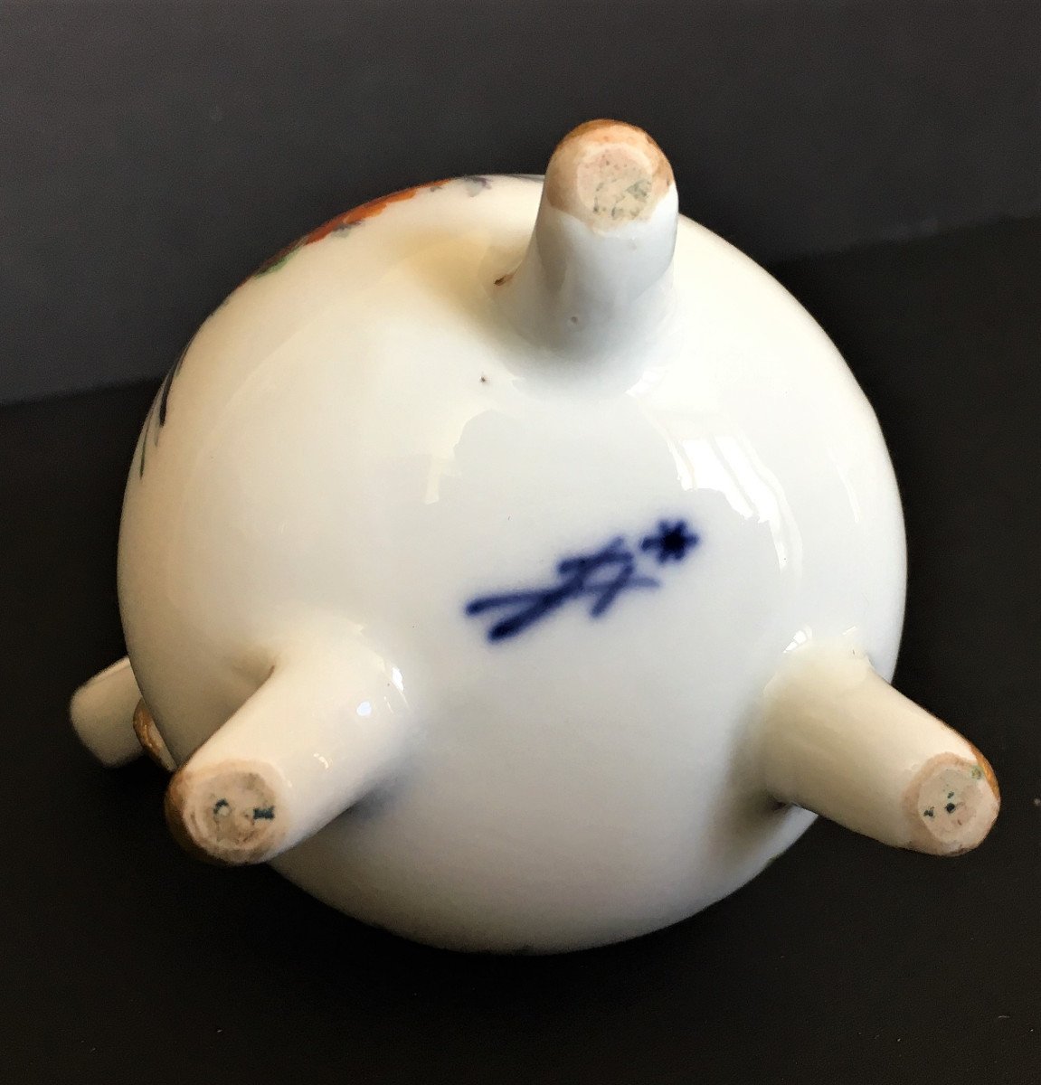 Porcelaine De Meissen, Pot à Lait Du 19ème-photo-2