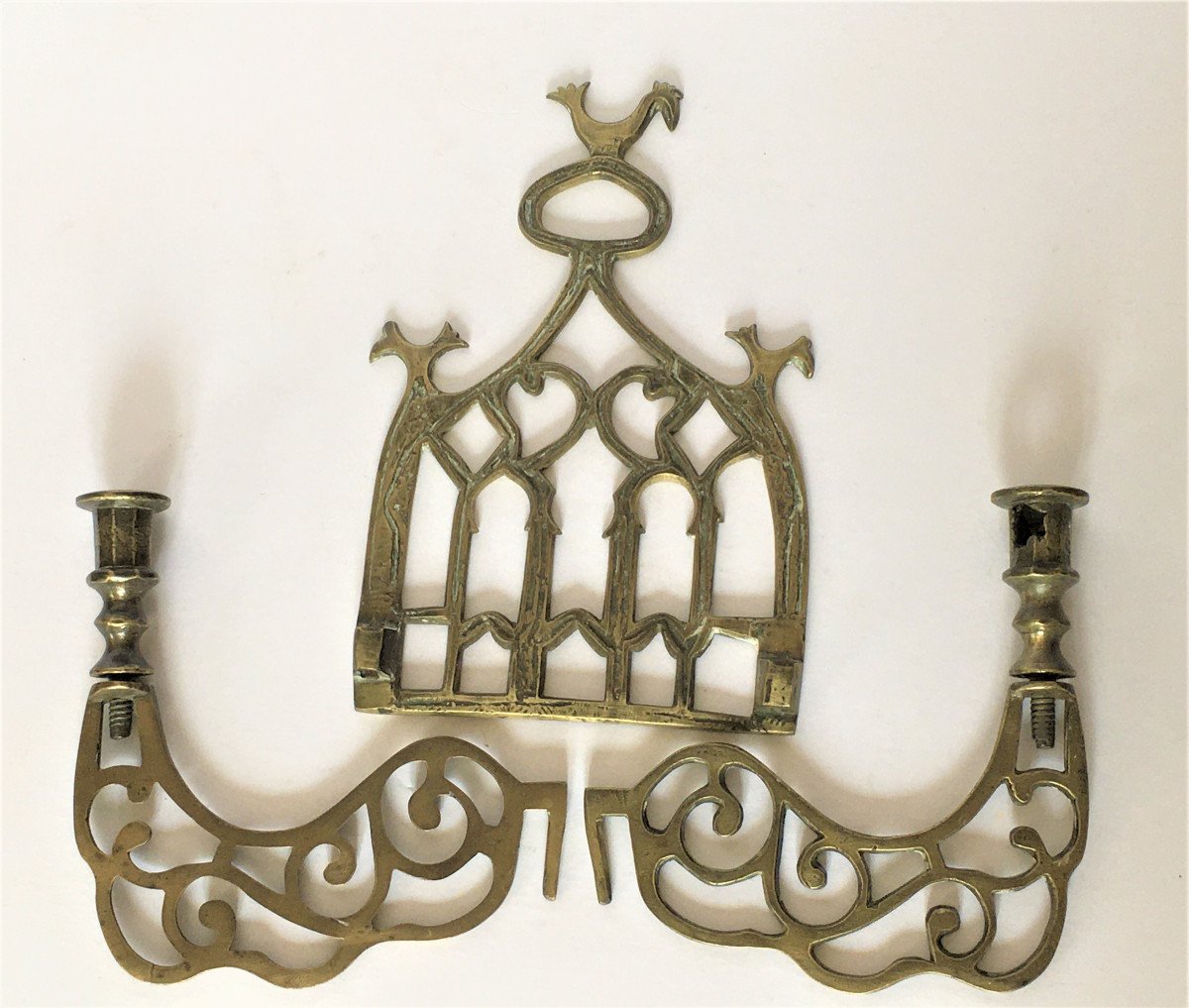 Judaïca, Lampe de Synagogue Du 19ème, Afrique Du Nord, Maroc-photo-1