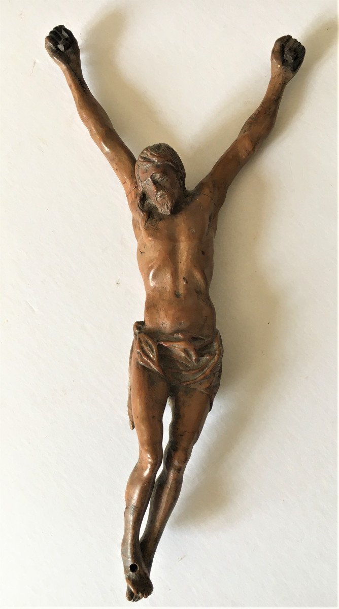 Christ In Boxwood From The 17th Century