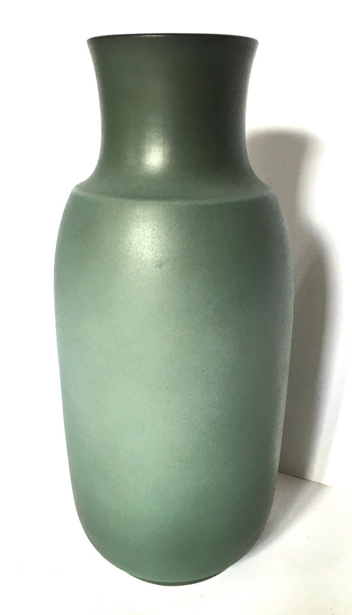 Cibourre, Rf, Rodolphe Fischer, 50s/60s Large Ceramic Vase-photo-3