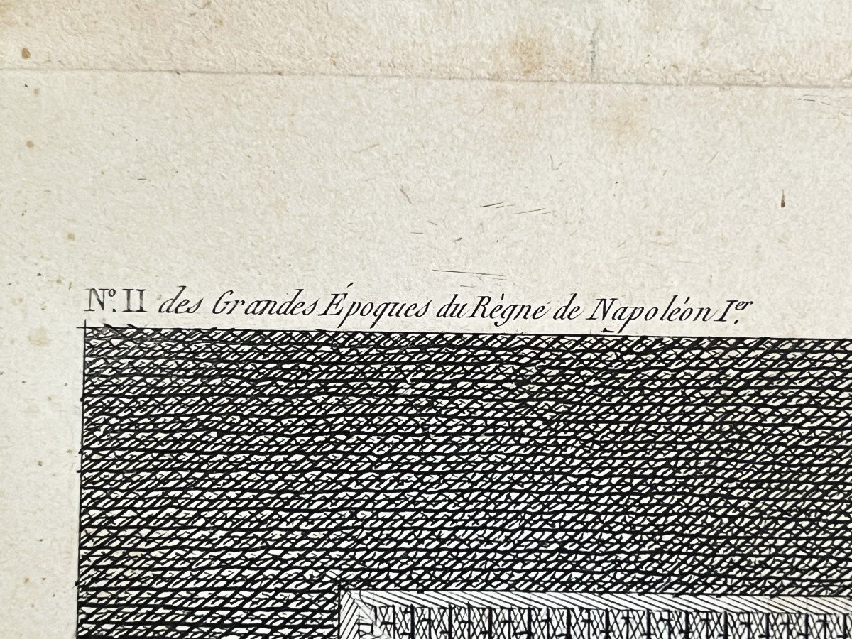 Sacre De Napoléon I Estampe De 1805 Avant La Lettre, Des Grandes époques Du Règne De Napoléon I-photo-3