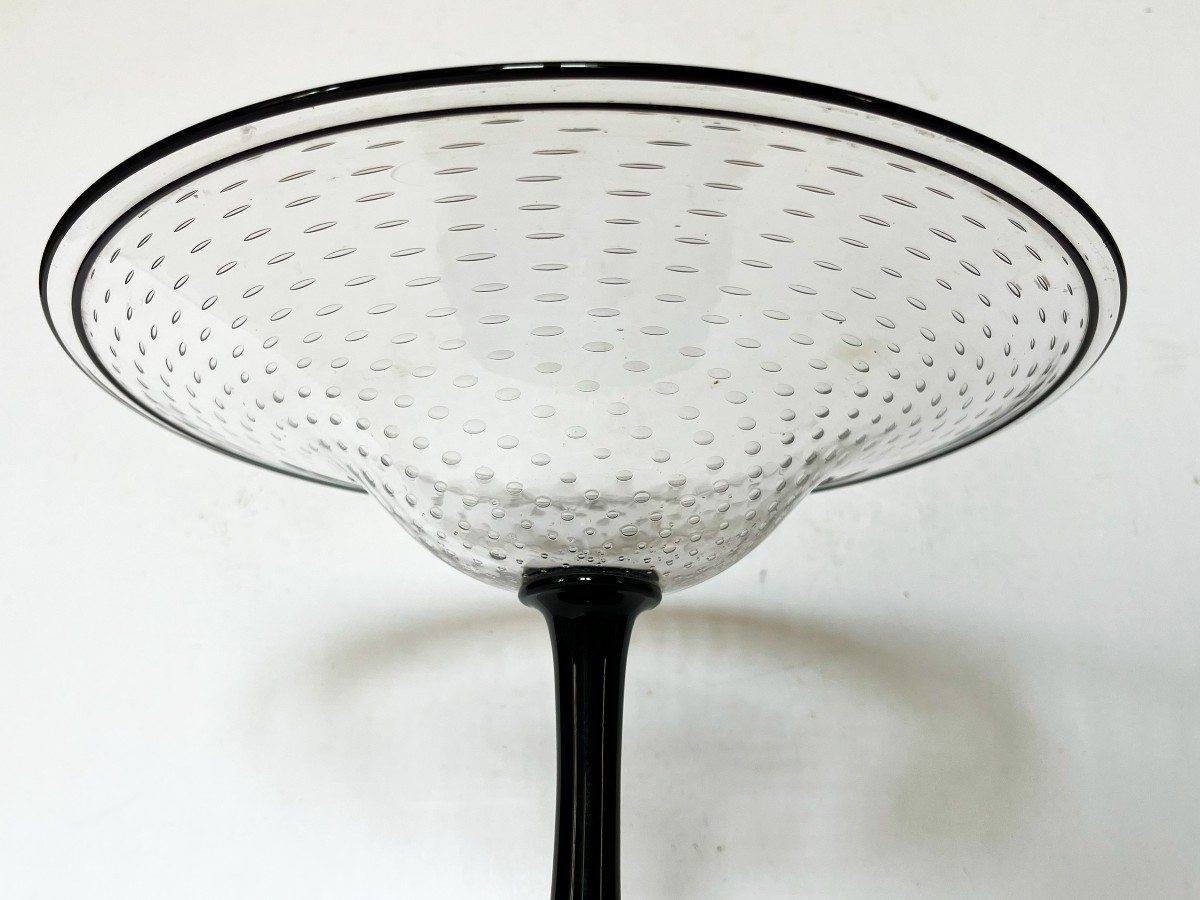 Saint-louis Art-deco Crystal Large Bowl By Paul Nicolas, From Argental-photo-3