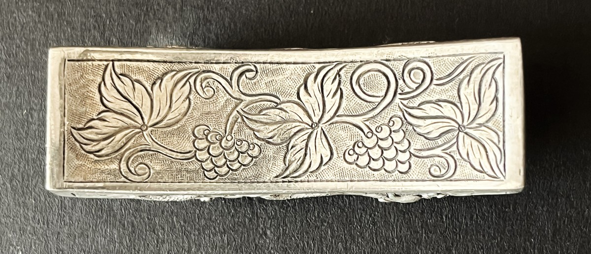 Chine ou Indochine, 12 porte couteaux ou porte baguettes en argent-photo-1