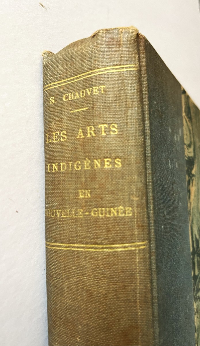 Chauvet Stephen. The Indigenous Arts Of New Guinea 1930 Original Edition-photo-4