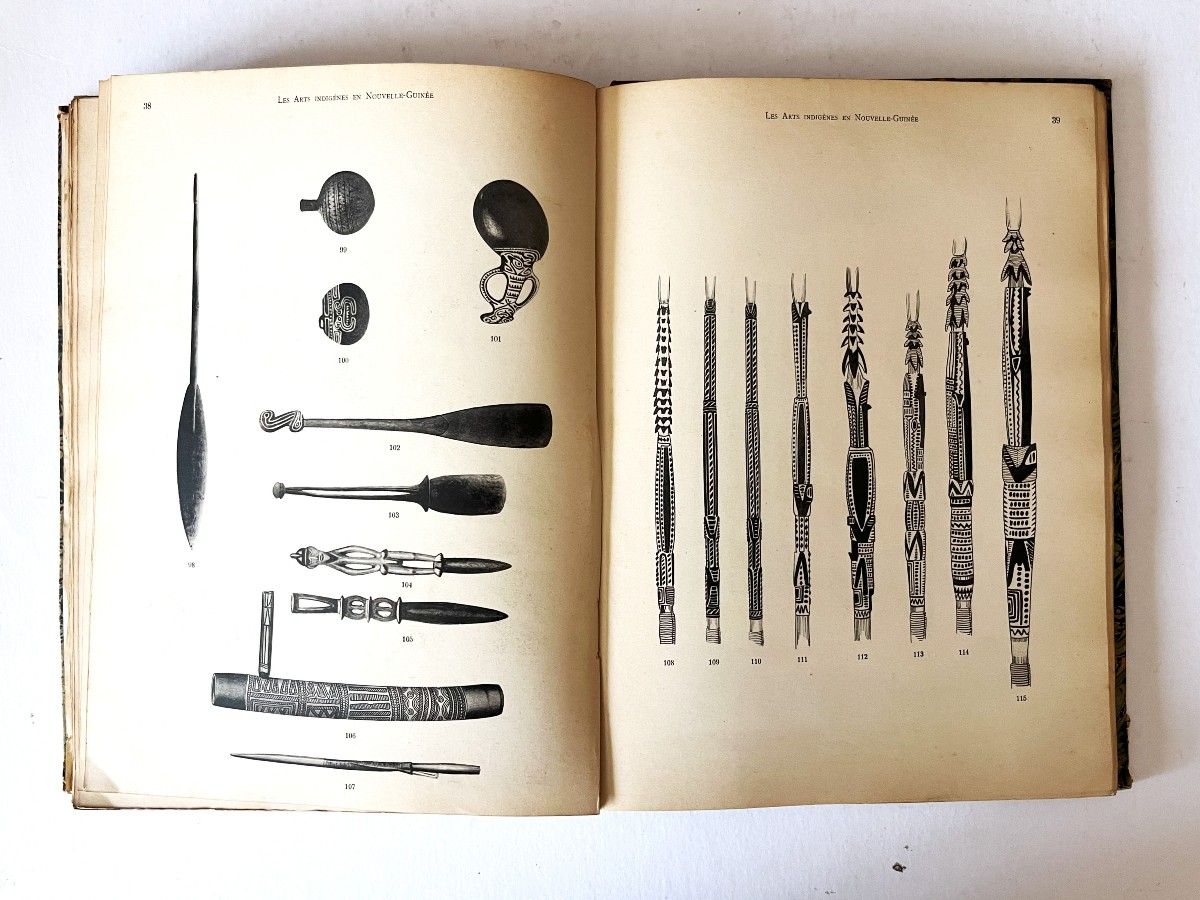 Chauvet Stephen. The Indigenous Arts Of New Guinea 1930 Original Edition-photo-4