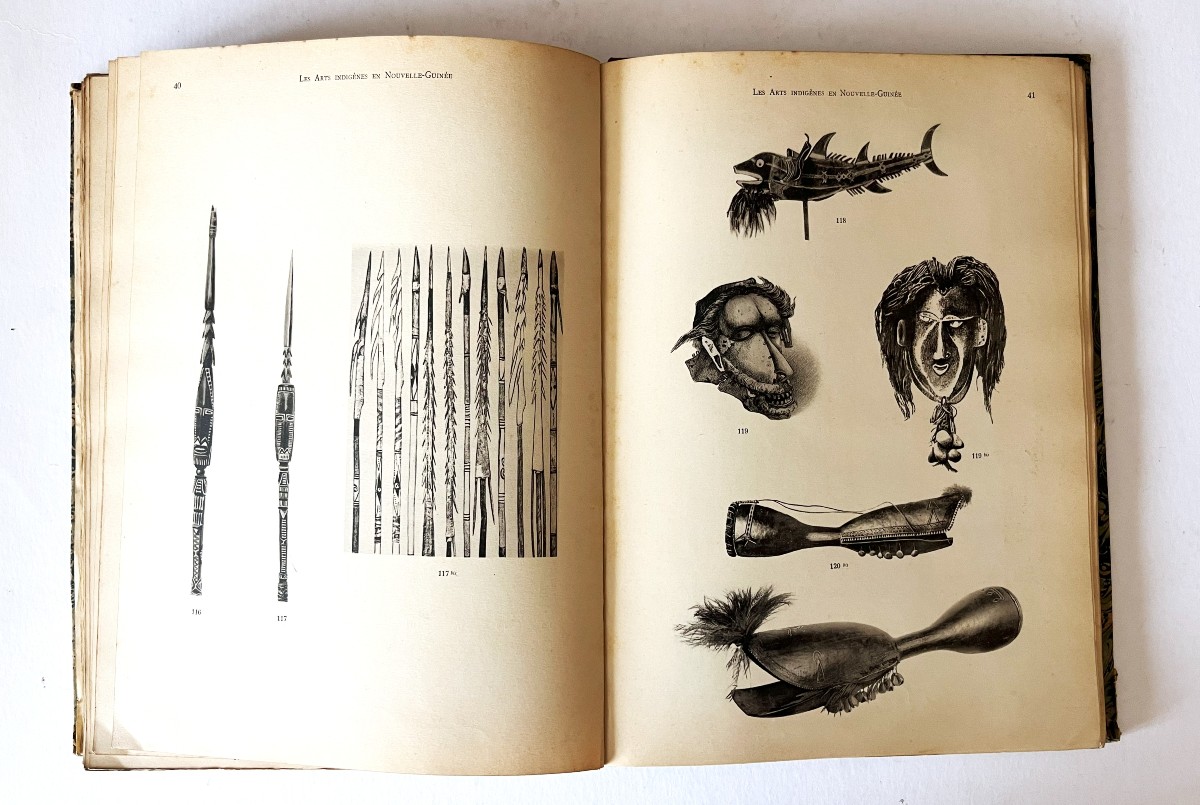 Chauvet Stephen. The Indigenous Arts Of New Guinea 1930 Original Edition-photo-5