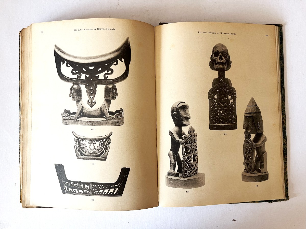 Chauvet Stephen. The Indigenous Arts Of New Guinea 1930 Original Edition-photo-8