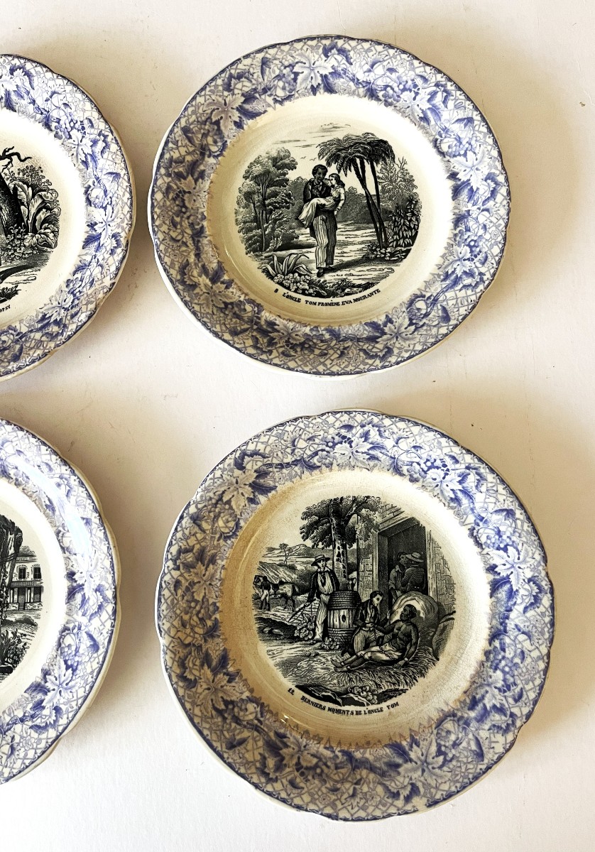 Uncle Tom's Cabin, Hautin And Boulenger In Choisy, 6 Plates-photo-8