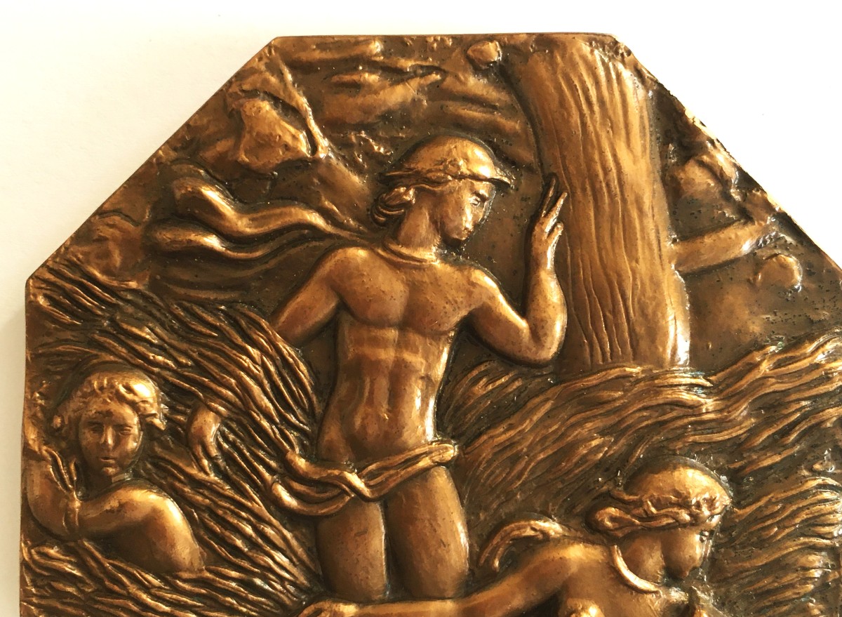 Paul Belmondo 1898/1982 Bronze Medal Summer Of 1978-photo-2