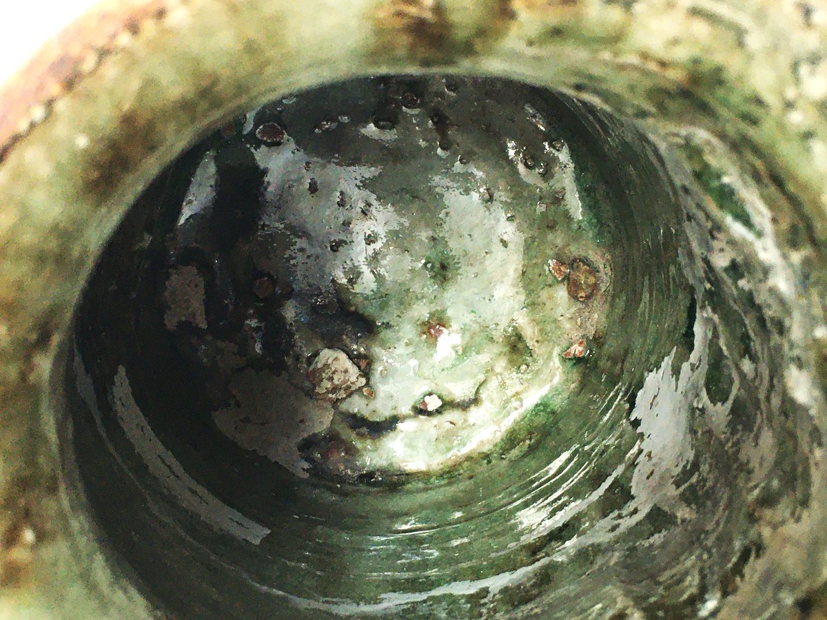 Stoneware Pitcher "mephistopheles", The Devil, From The 50s/60s, Signature To Be Identified-photo-4