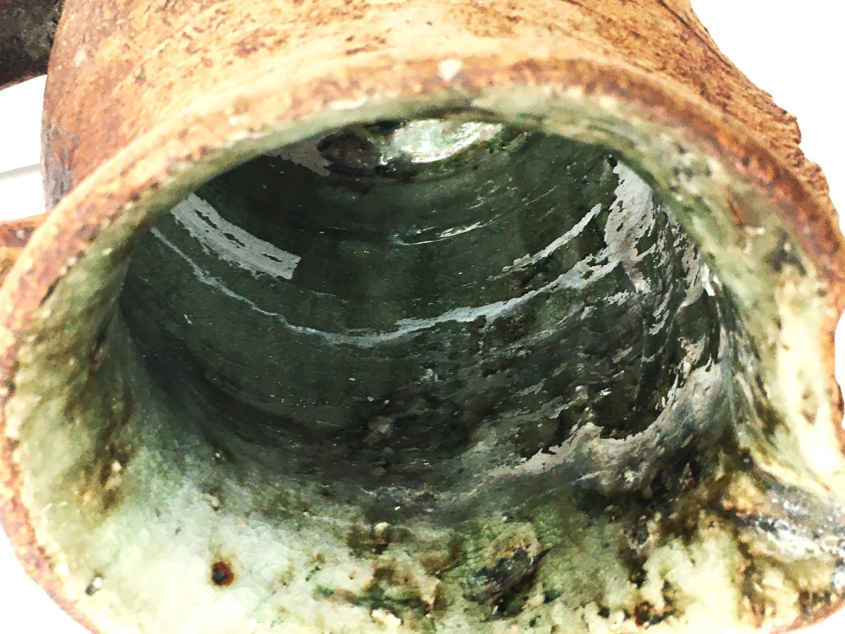 Stoneware Pitcher "mephistopheles", The Devil, From The 50s/60s, Signature To Be Identified-photo-8